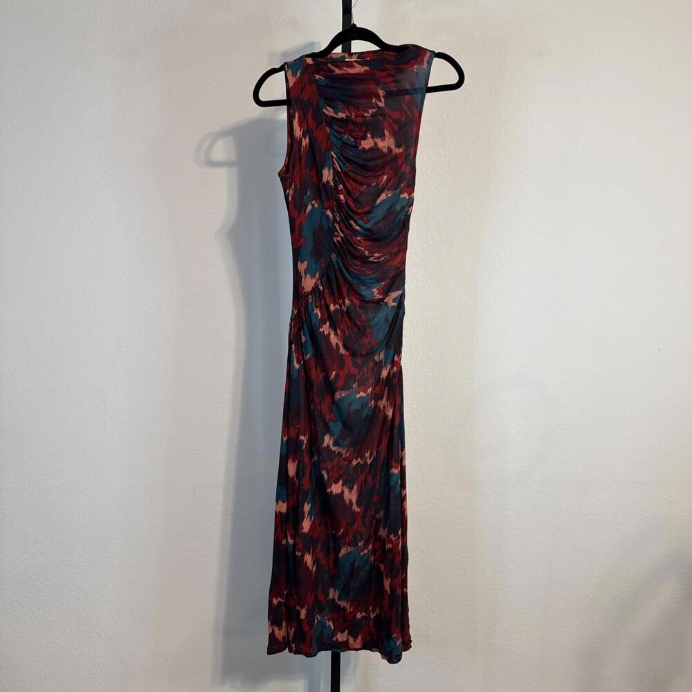 Ulla Johnson Printed Sleeveless Livia Dress w/ Side Ruching (Sz: P or 00/0) $520 - Picture 2 of 14